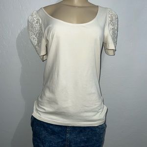 H&M Ivory Top